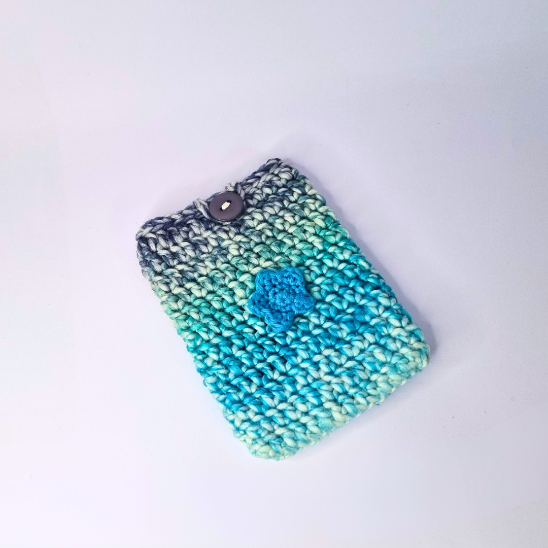 Pochette en dégradé de bleu étoile