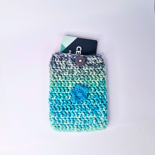 Pochette en dégradé de bleu étoile