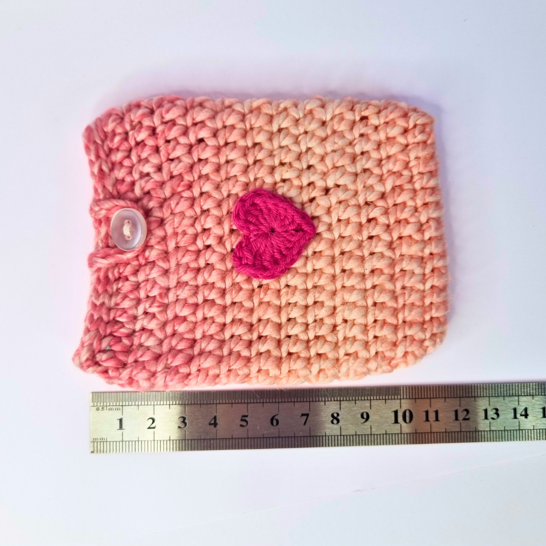 💕 Pochette en dégradé de rose