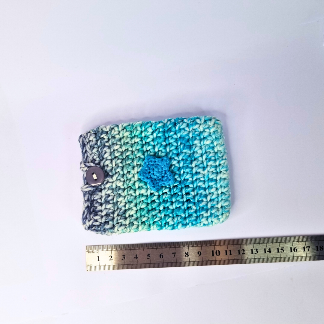 Pochette en dégradé de bleu étoile