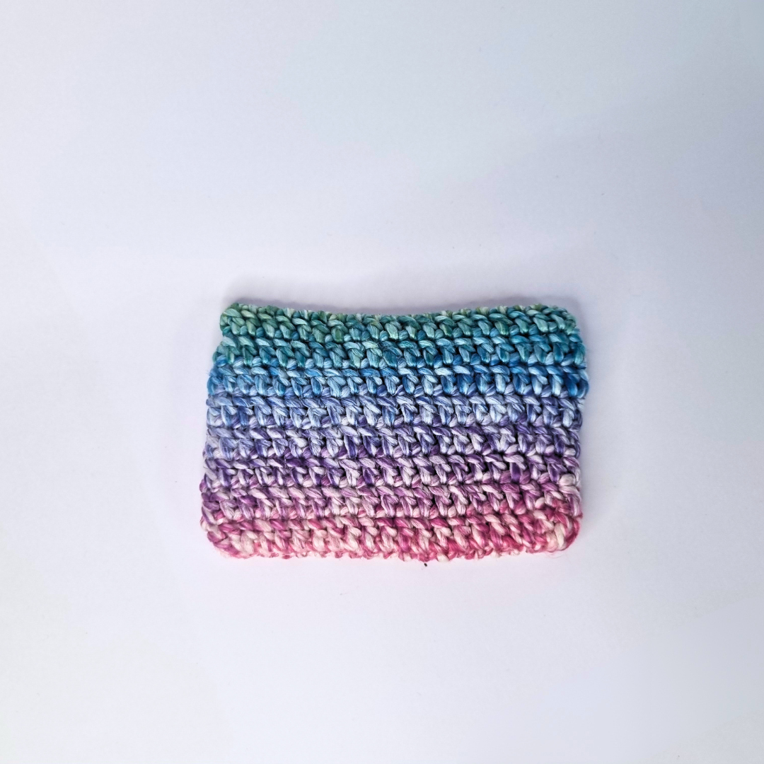 Pochette porte-monnaie multicolore