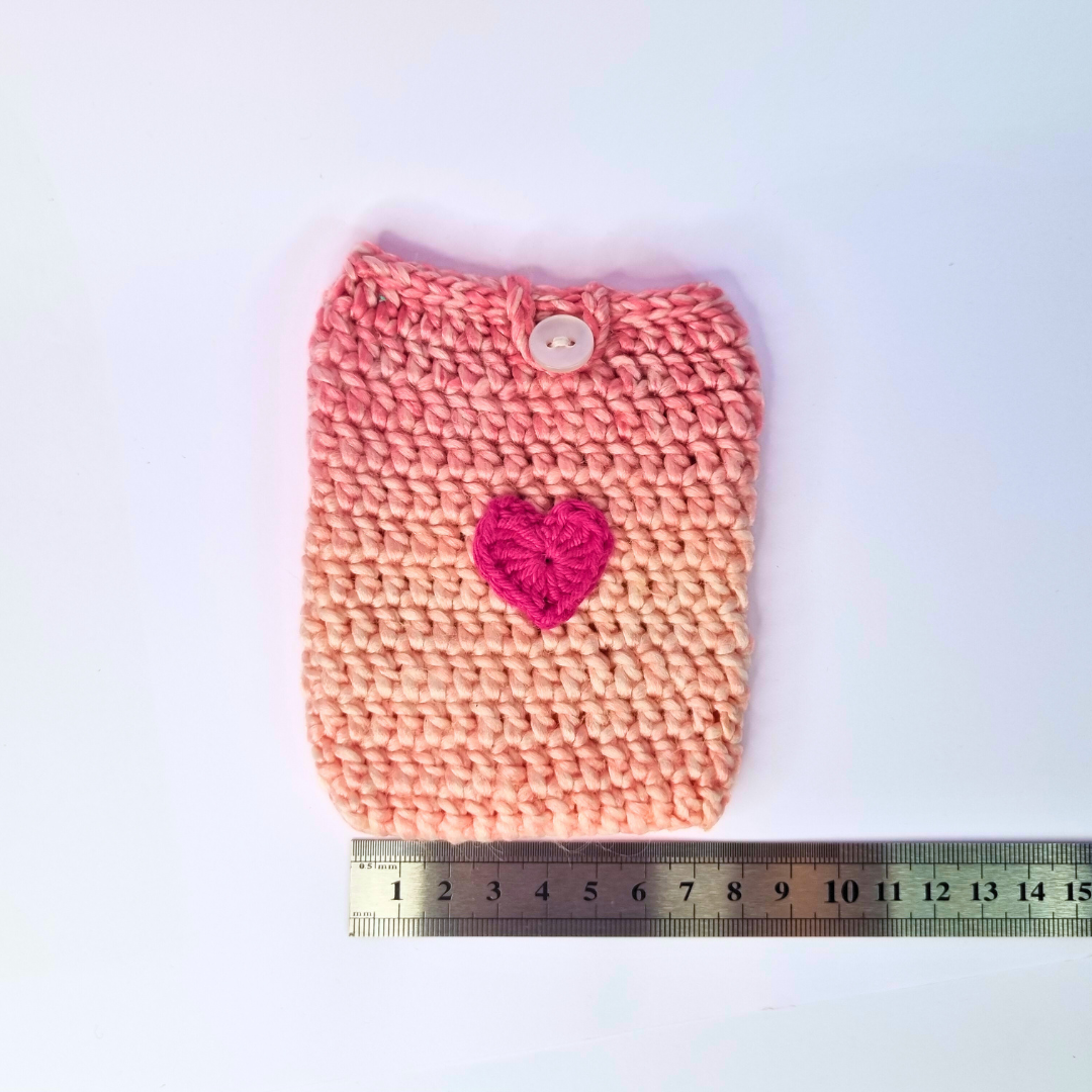 💕 Pochette en dégradé de rose