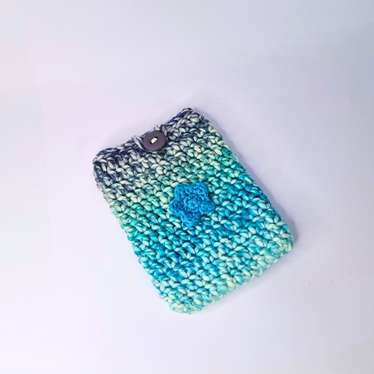 Pochette en dégradé de bleu étoile