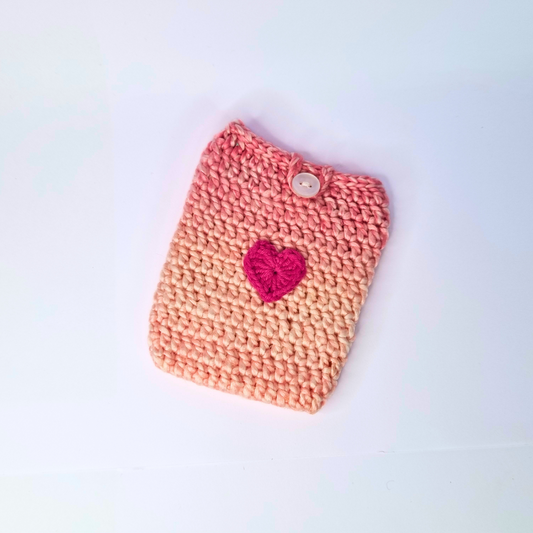 💕 Pochette en dégradé de rose