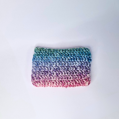 Pochette porte-monnaie multicolore